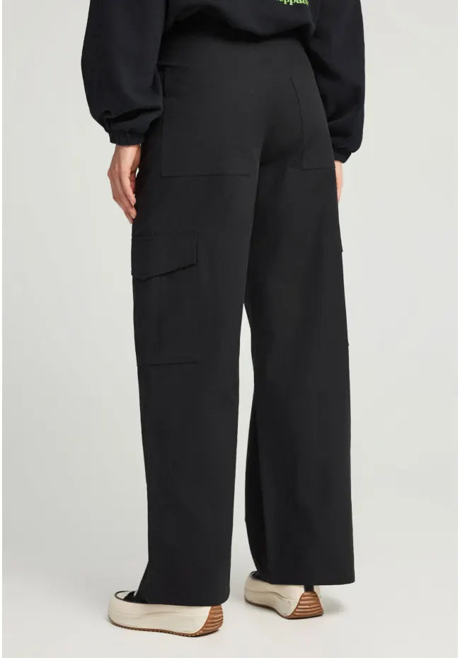 Wide leg cargo παντελονι