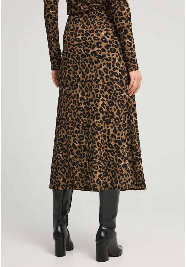 Γυναικεια λεοπαρ φουστα
