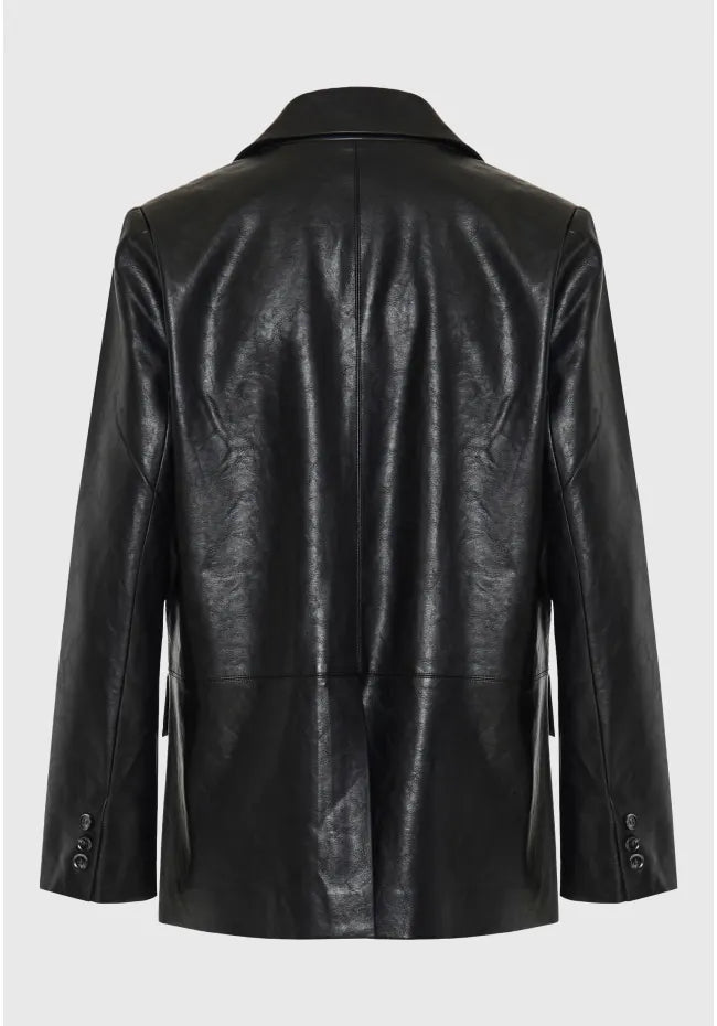 Σακακι από οικολογικο δερμα (PU)