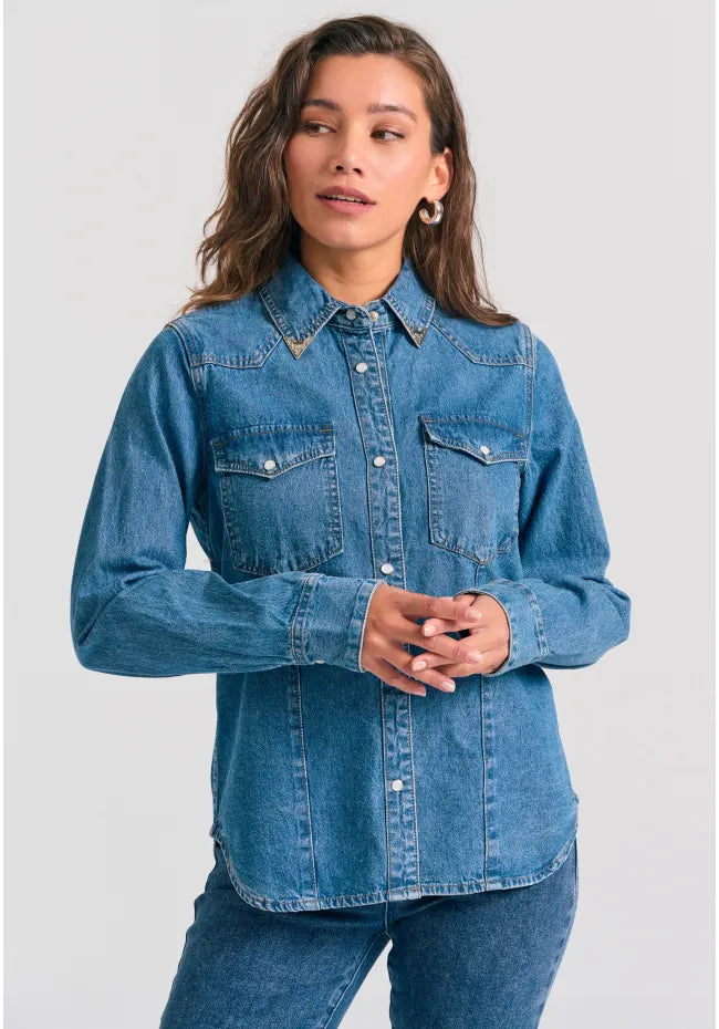 Γυναικειο τζιν πουκαμισο