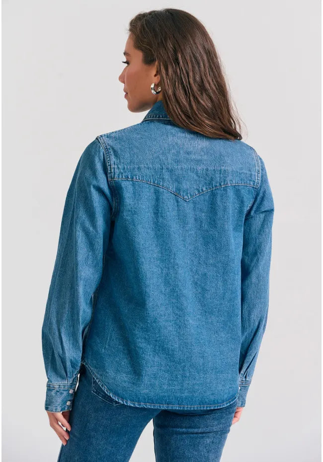 Γυναικειο τζιν πουκαμισο