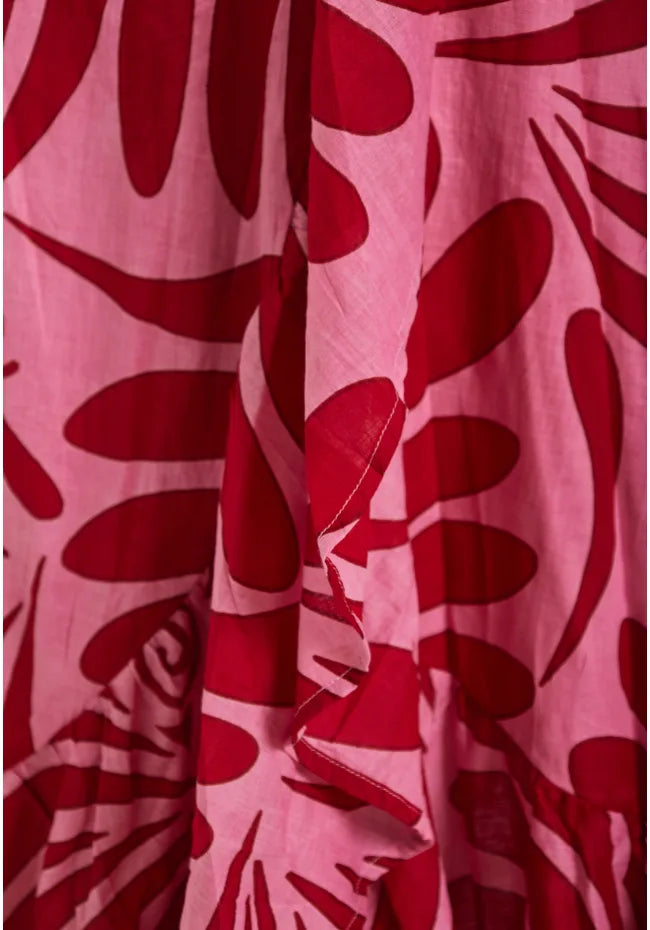 Κρουαζε φουστα με βολαν