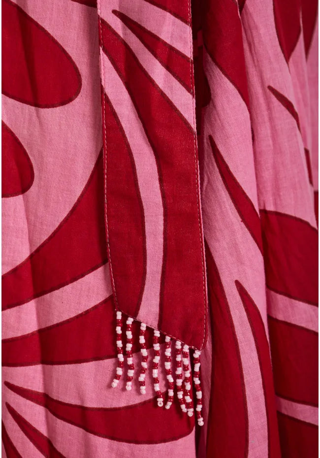 Κρουαζε φουστα με βολαν