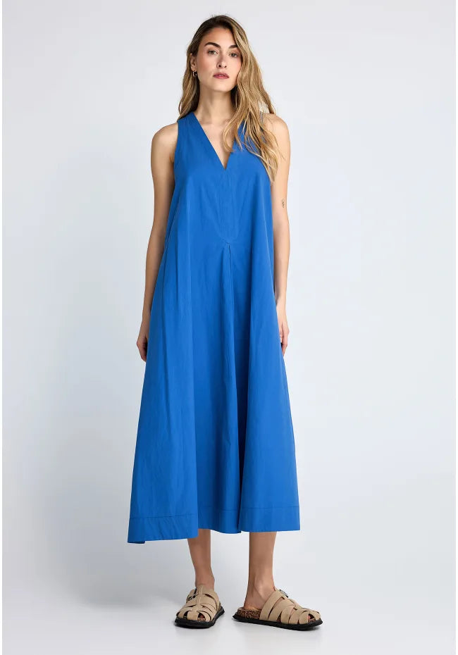 Relaxed maxi φορεμα απο βαμβακι