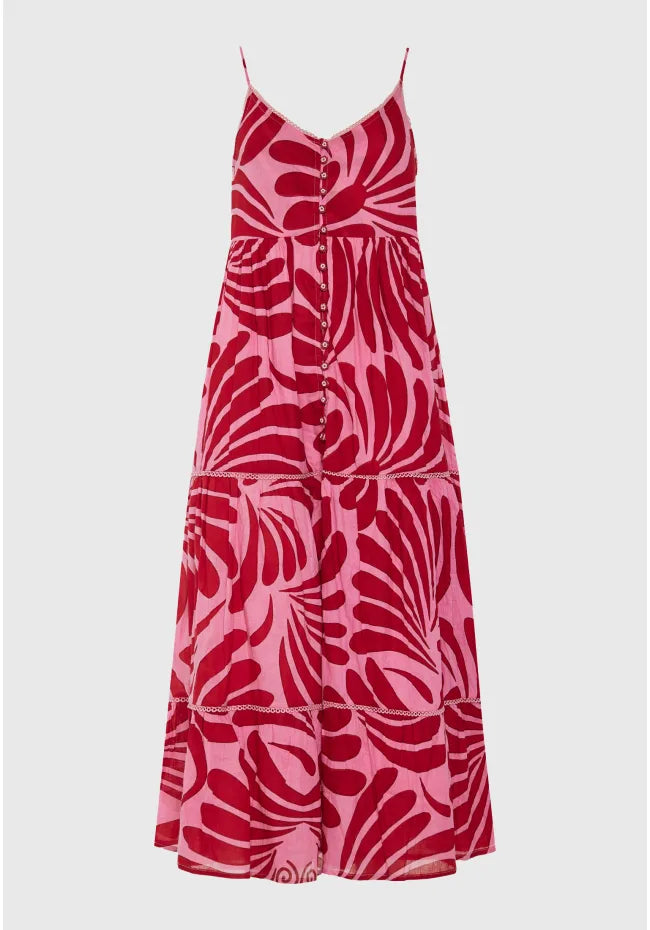 Εμπριμε μαξι boho φορεμα