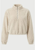 Cropped μπλουζα απο fleece