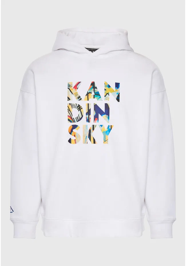 Relaxed fit φουτερ με κουκουλα Kandinsky - Funky Buddha x apoh London
