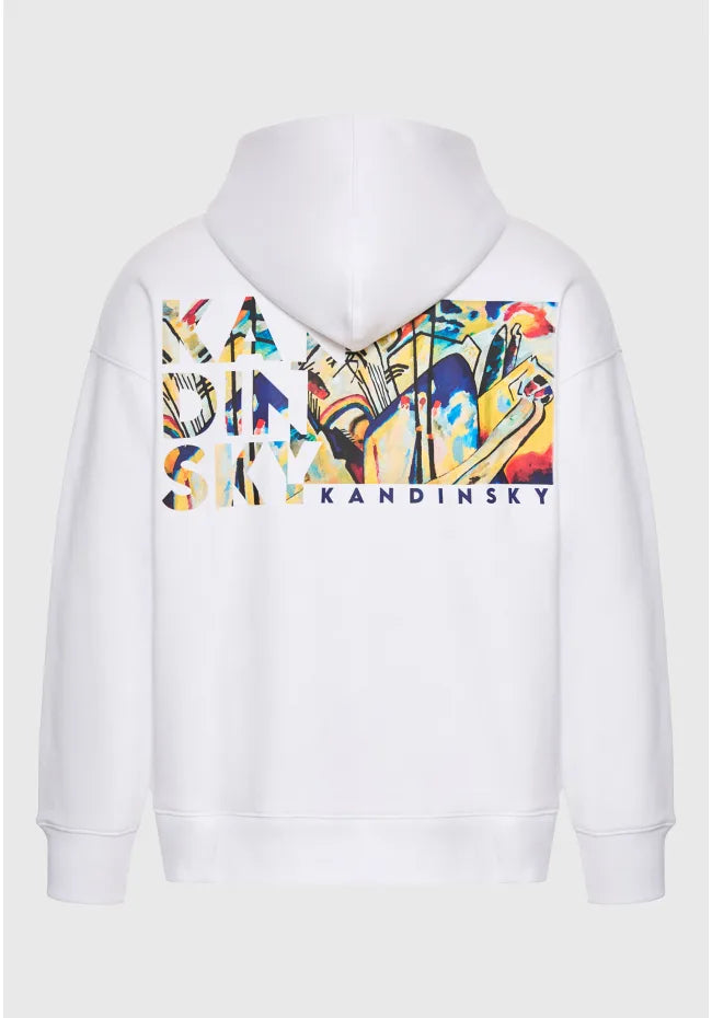 Relaxed fit φουτερ με κουκουλα Kandinsky - Funky Buddha x apoh London