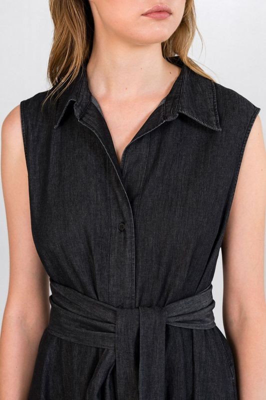 LIGHT DENIM SHIRTDRESS