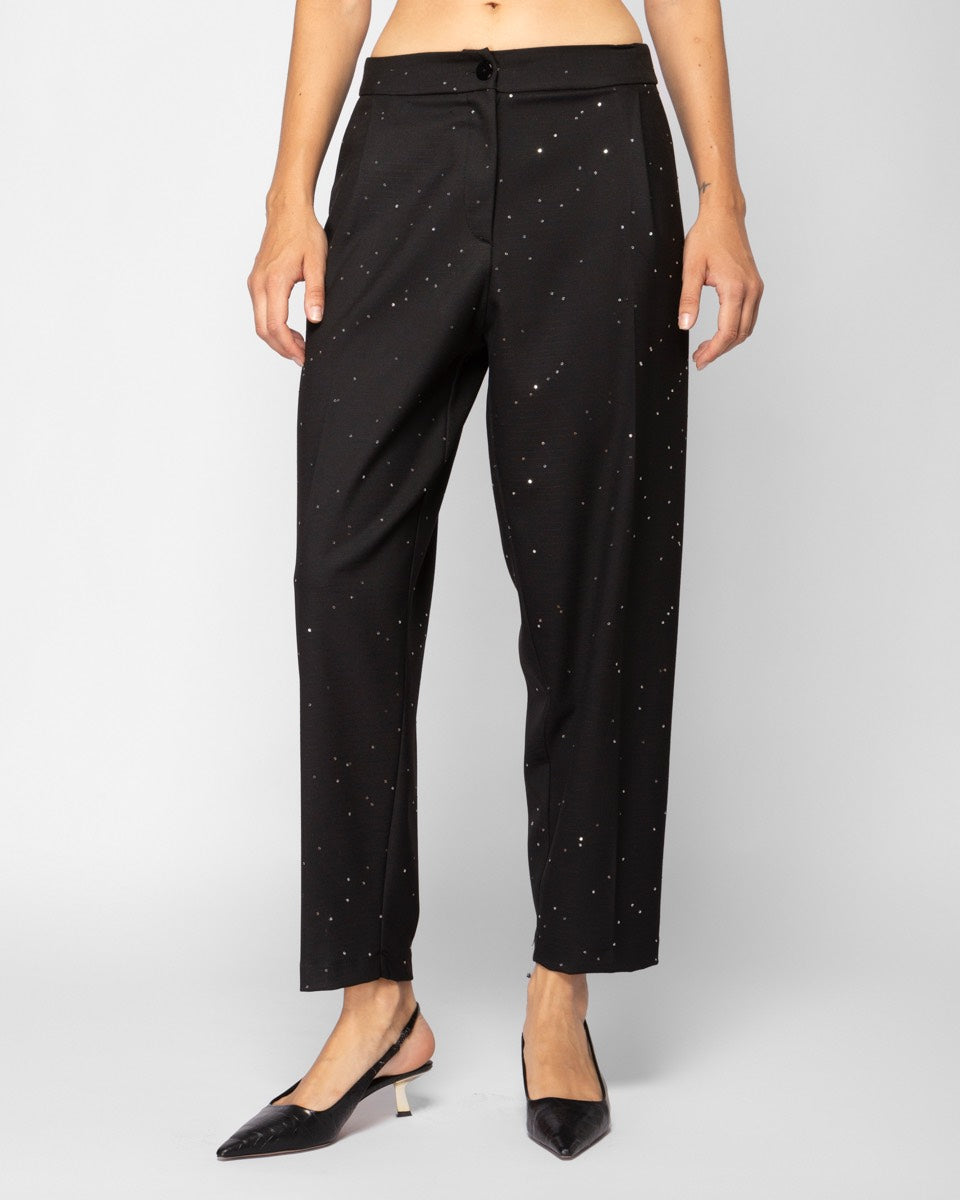 Pants with sequins