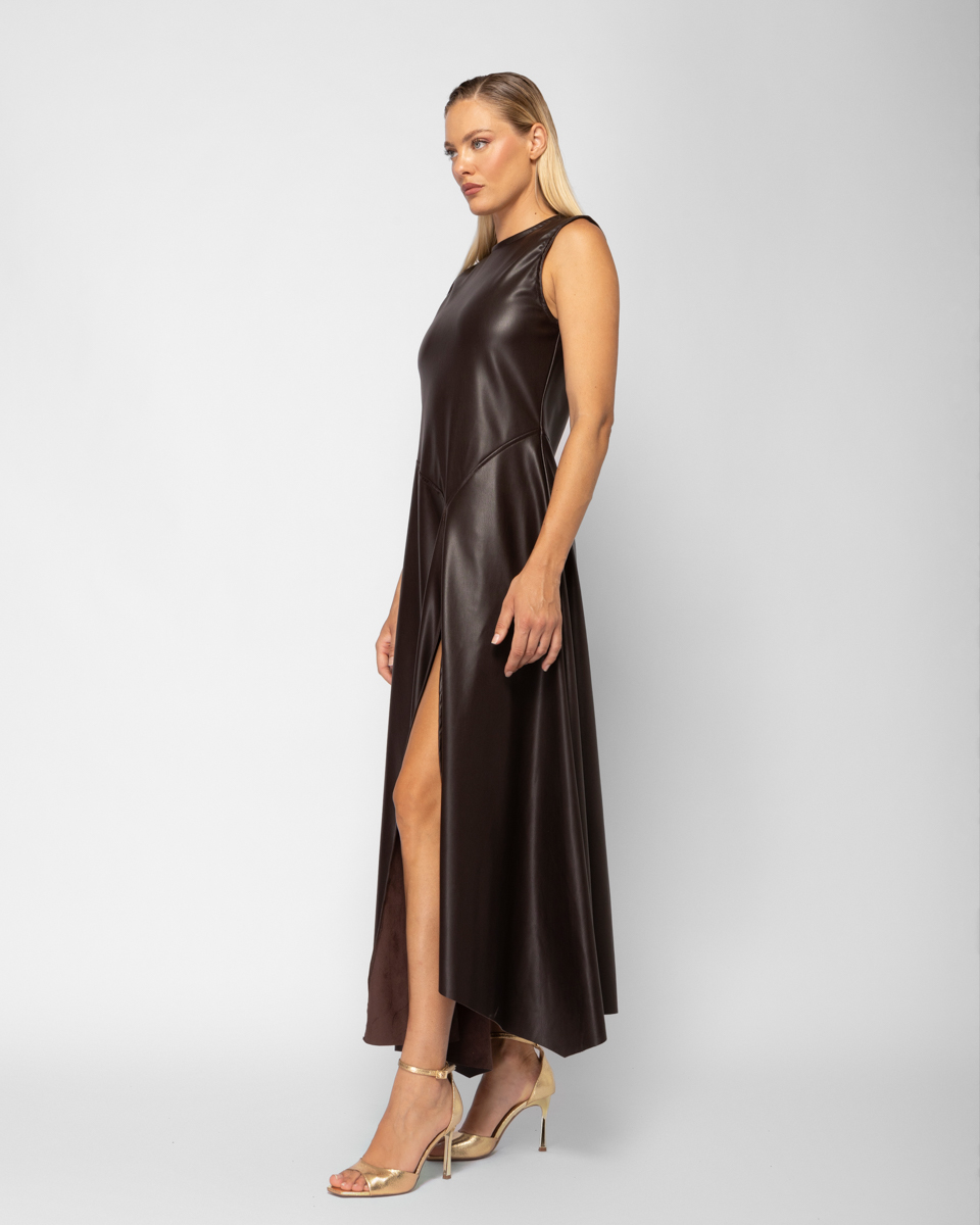 Eco Leather Dress