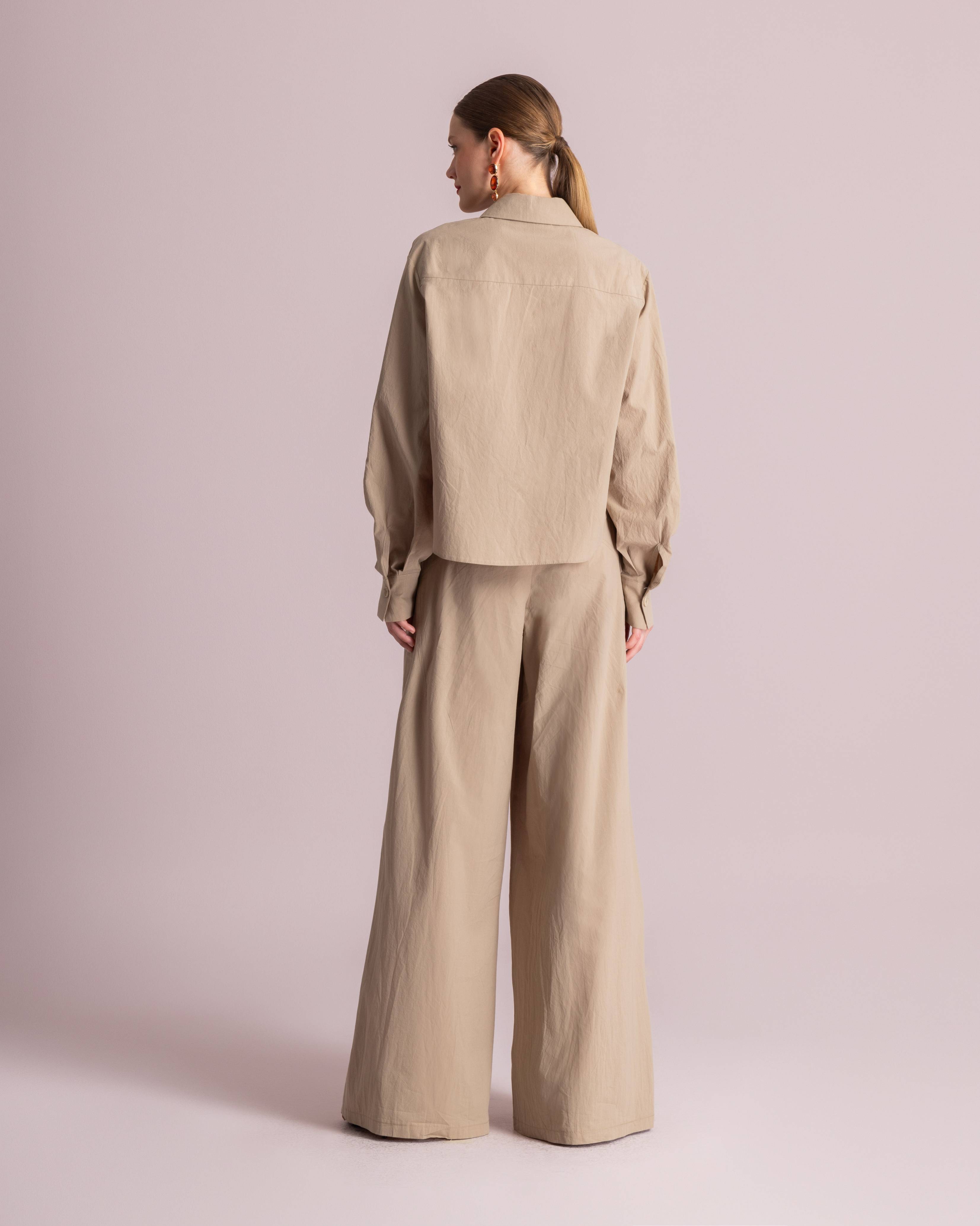 Φαρδυ ψηλομεσο παντελονι