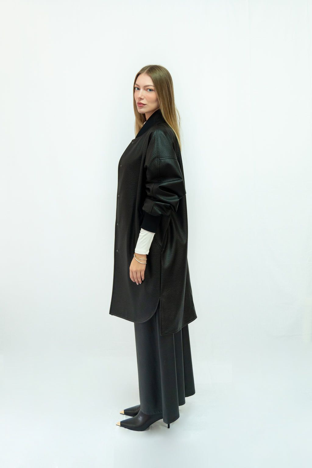 Leather jacket black