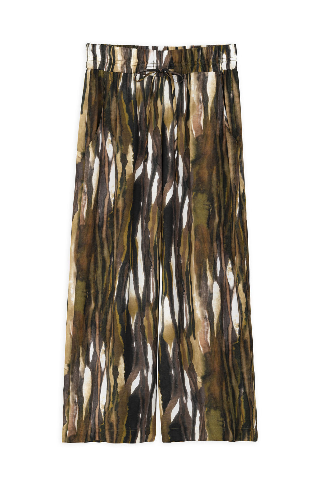 SATIN PRINT JUPE CULOTTE