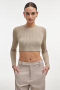 Femme Knitted Crop Top