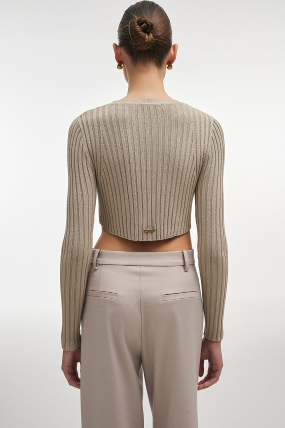 Femme Knitted Crop Top