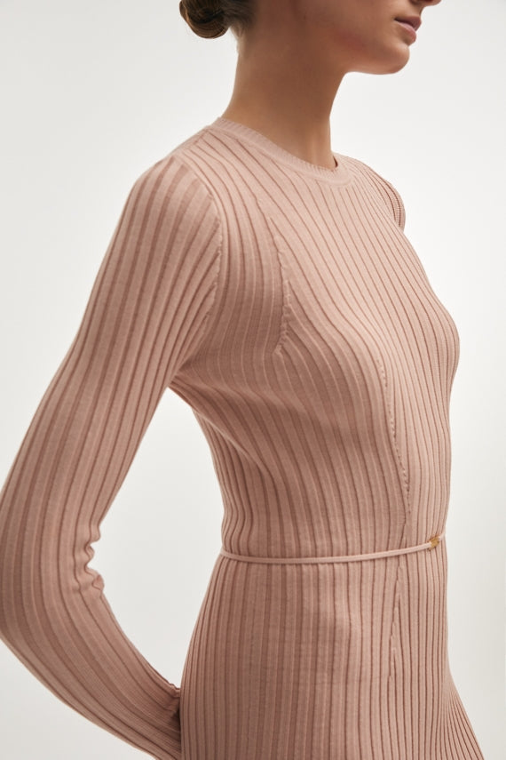 Femme knitted mini dress