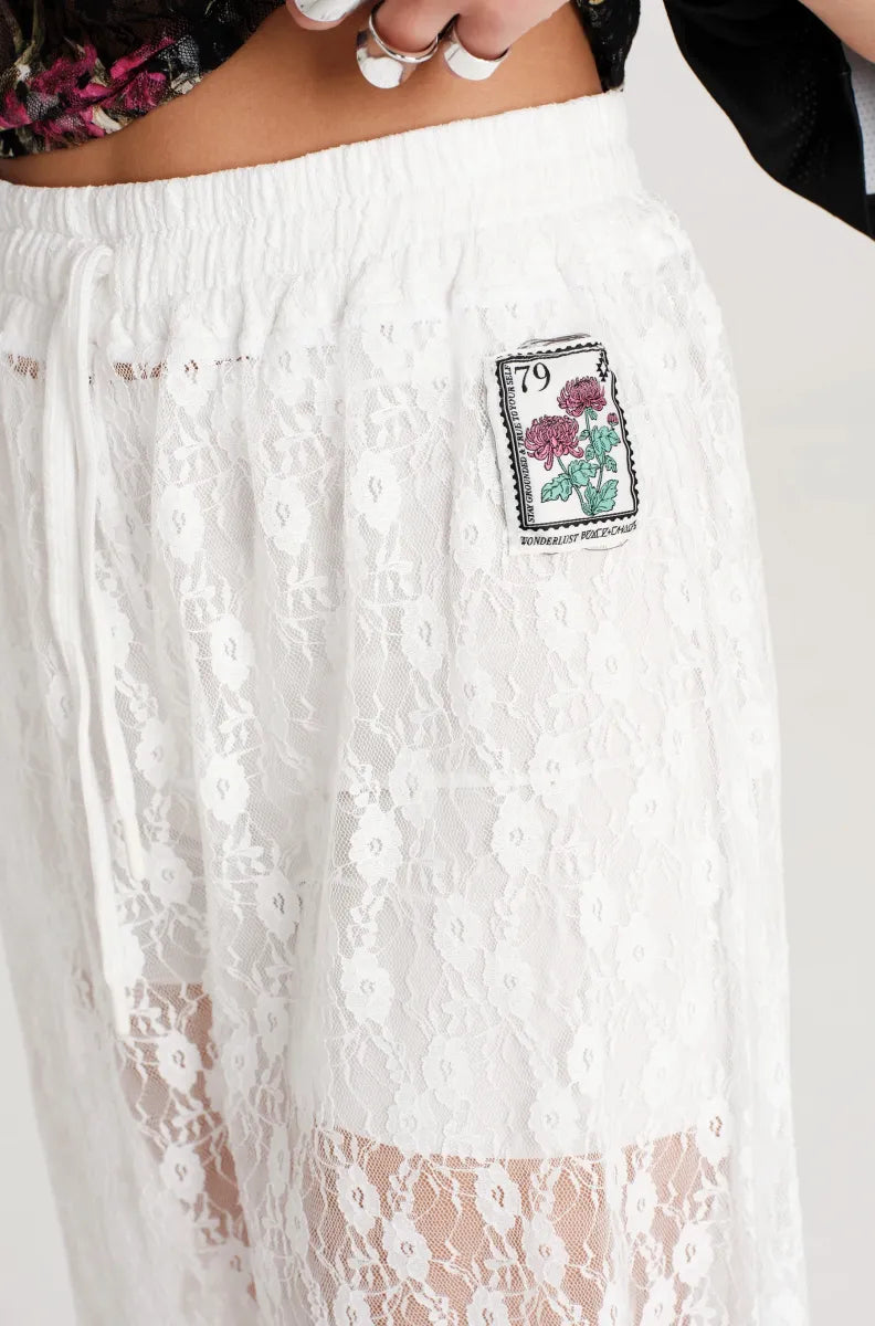 Naturalistic Pants Lace