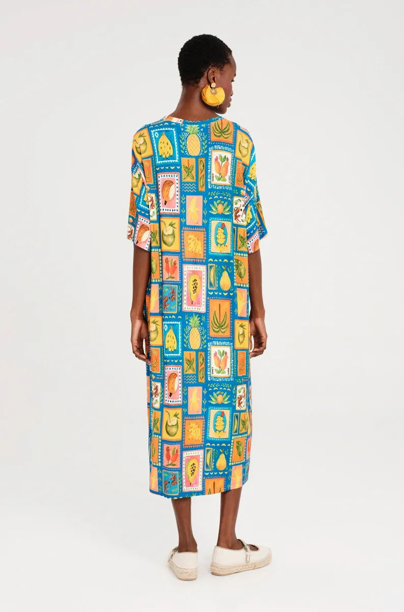 Papaya long dress