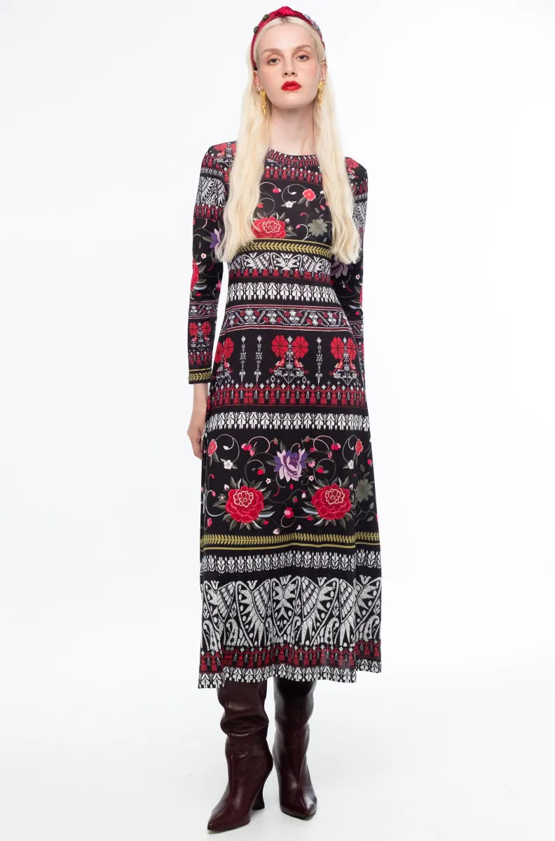 Flora Long Dress